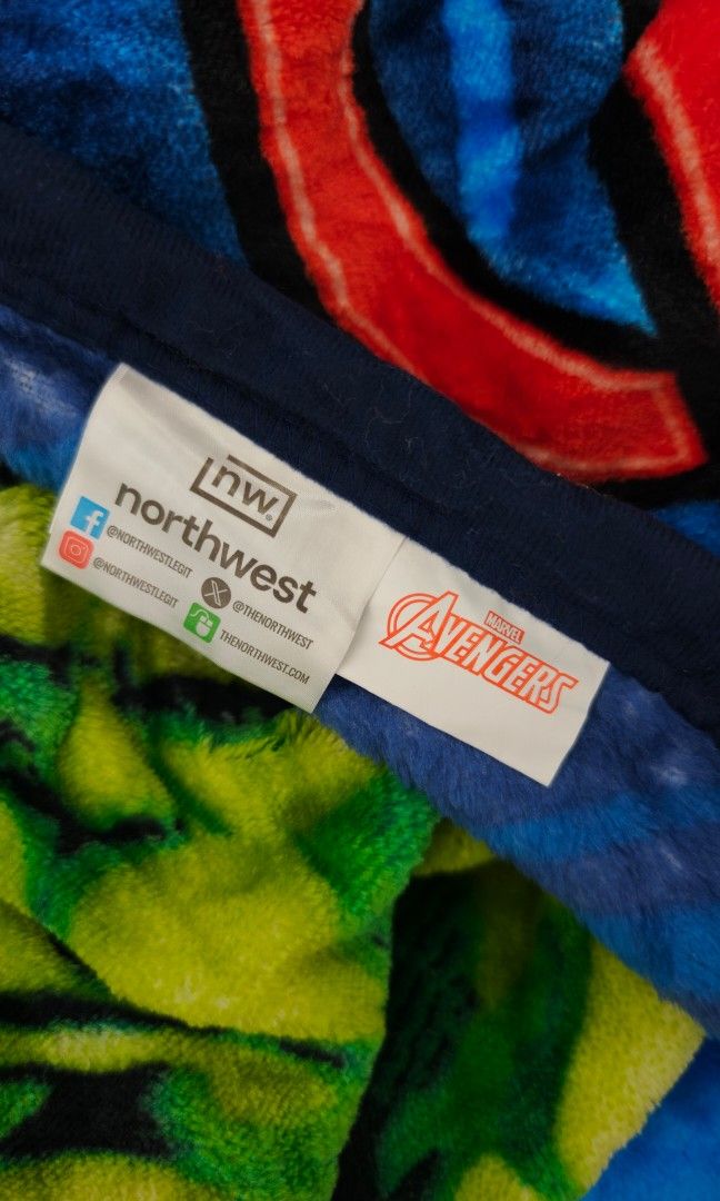 Avengers Fur Fleece Blanket w/ Lining - Double (Category: Bedding & Towels) located in Mariveles. Submitted by hl.reyrfinds (Listing ID 1469692928, Image 2). Description: 🍀☘️🍀☘️🍀 ✨ WITH TAG Fur Fleece Blanket Soft, Heavy Glossy Pay First. MOD: JnT.