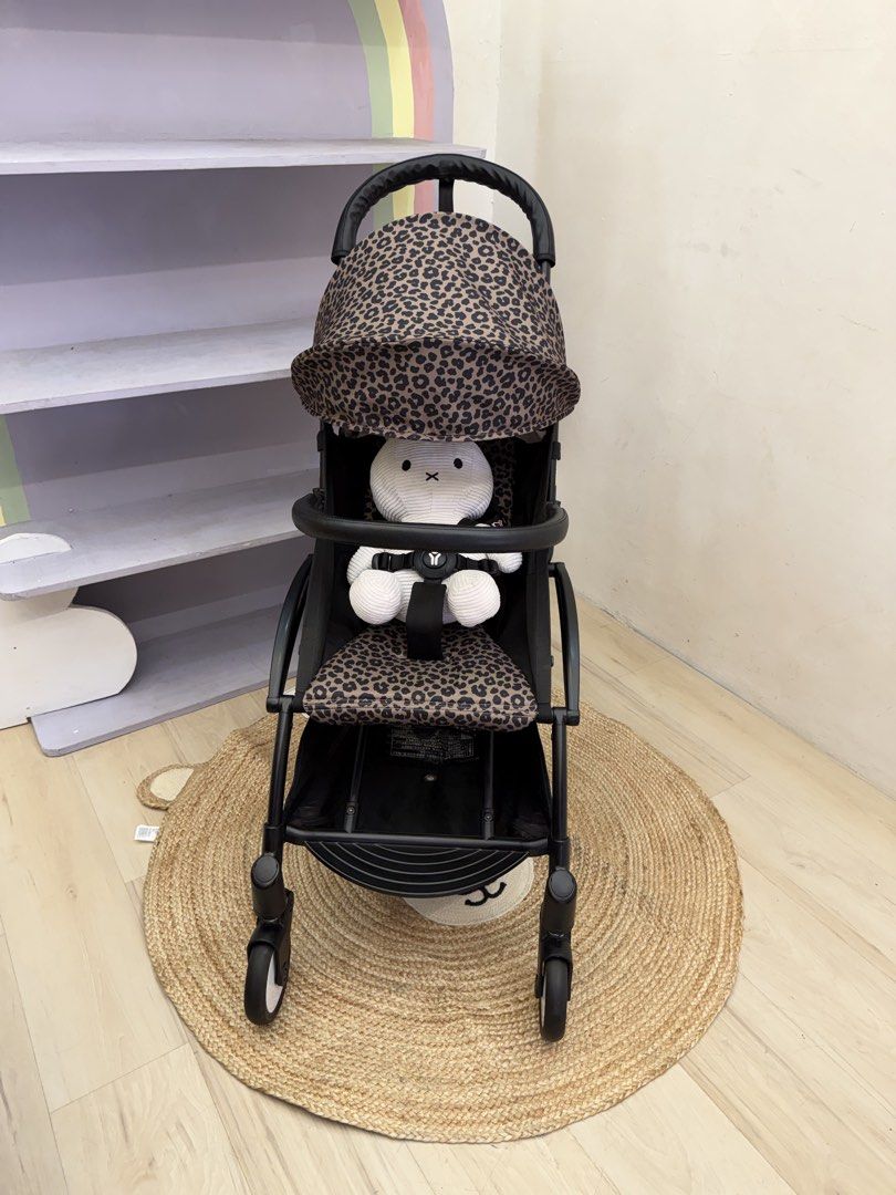 Babyzen Yoyo 2 with accessories (Category: Strollers) located in Santa Maria. Submitted by babyshowearph_official (Listing ID 1469594049, Image 3). Description: Comes with extra brand new leopard Colorpack Comes with original gray colorpack With Front bar Upgraded with leather handle cover Rims of the tire is in very good condition, super presentable, Doesn't have yellowish stain sa wheels Over all super smooth and prestine condition Price is neg