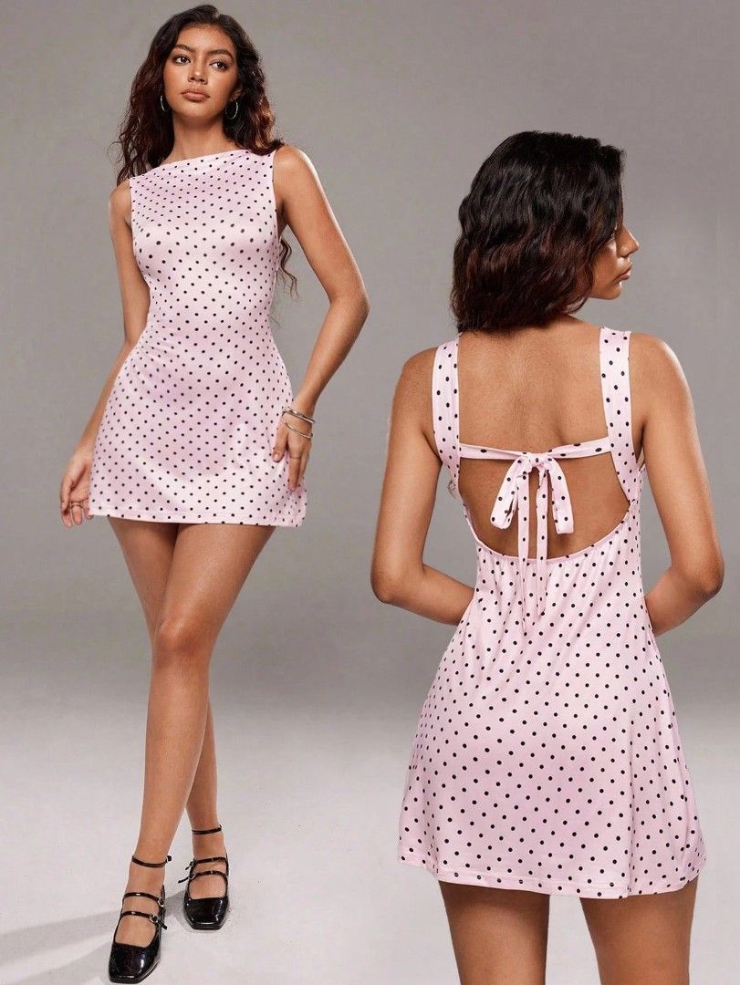 Backless Mini Dress (Category: Dresses) located in Caloocan City. Submitted by aundrea_z (Listing ID 1469684947, Image 1). Description: XS-S.