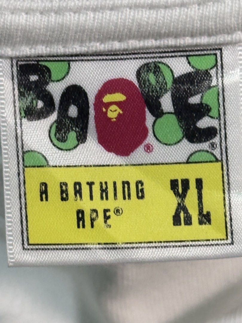 Bape Big Head Red Camou Tee (Category: Announcements) located in Cagayan de Oro. Submitted by _thriftcultureph (Listing ID 1469708303, Image 3). Description: Bape Bighead Red Camou Tee Guaranteed Authentic ( Money Back If fake ) Size xl Excellent Condition No flaws.