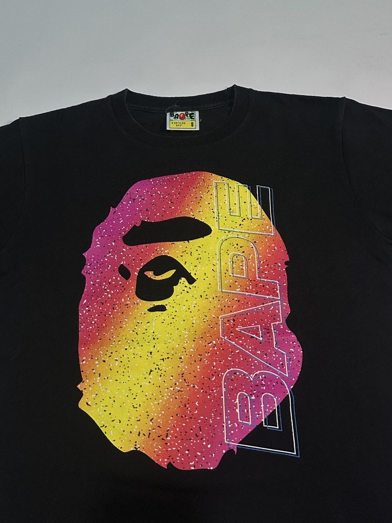 Bape Bighead Electric Neon Tee (Category: Announcements) located in Cagayan de Oro. Submitted by _thriftcultureph (Listing ID 1469710975, Image 2). Description: Bape Bighead Electric Neon Tee Guaranteed Authentic ( Money back if Fake ) Size Small Excellent Condition No flaws.