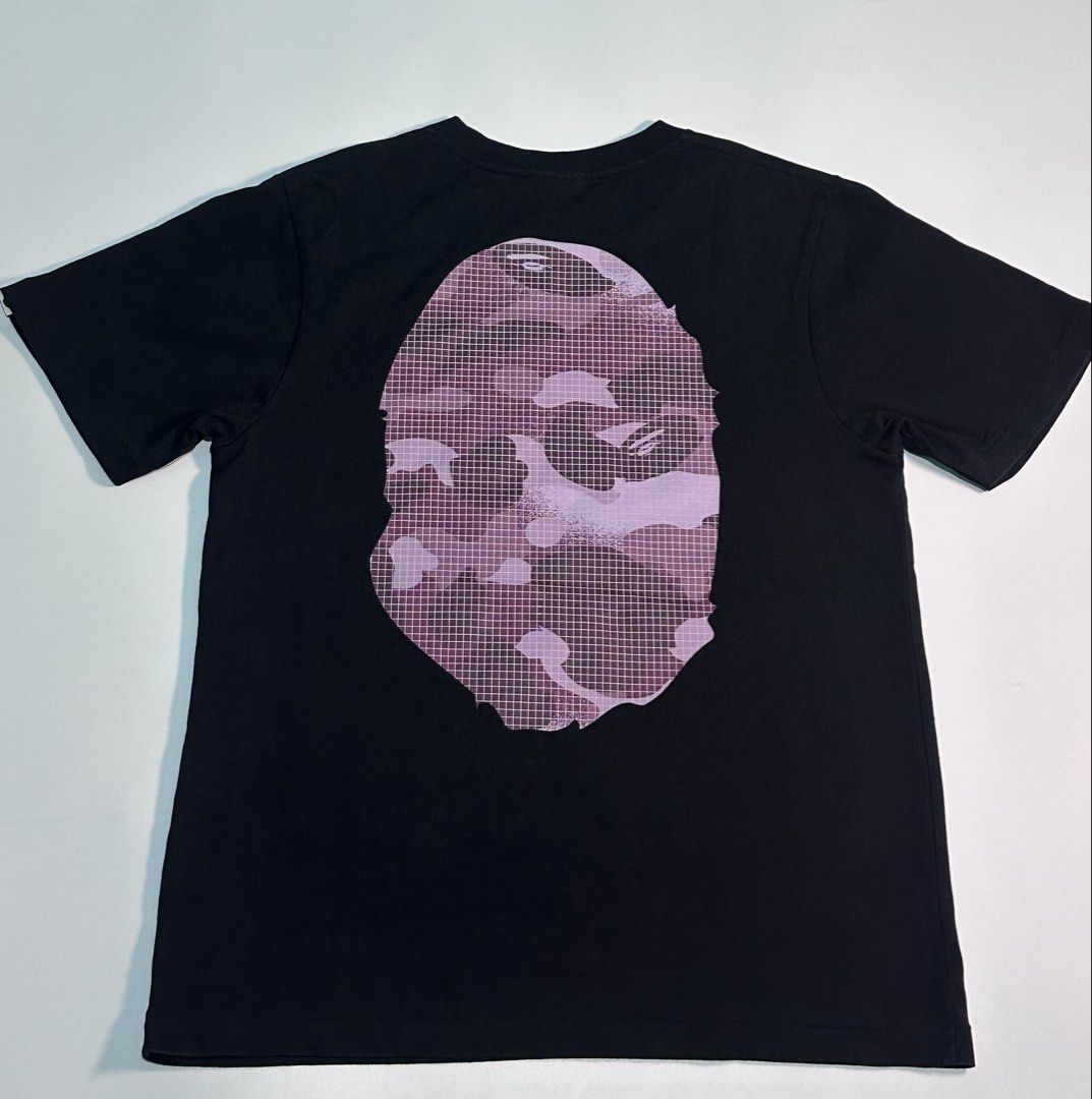 Bape Bighead Grid Camo Tee (Category: Announcements) located in Cagayan de Oro. Submitted by _thriftcultureph (Listing ID 1469711262, Image 2). Description: Bape Bighead Grid Camo Tee Guaranteed Authentic ( Money back If fake ) Size Medium Ladies ( Best fit Small Mens ) Excellent Condition No flaws .