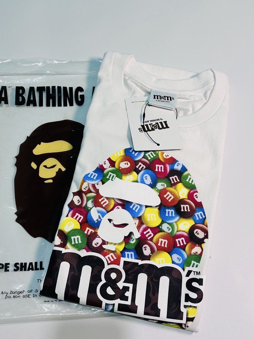 Bape Bighead X M&M Tee🍭 (Category: Announcements) located in Cagayan de Oro. Submitted by _thriftcultureph (Listing ID 1469708709, Image 3). Description: Bape Bighead X M&M Tee🍭 Guaranteed Authentic ( Money Back if fake ) Size Xl Brand New Condition/Complete Inclusion No flaws.