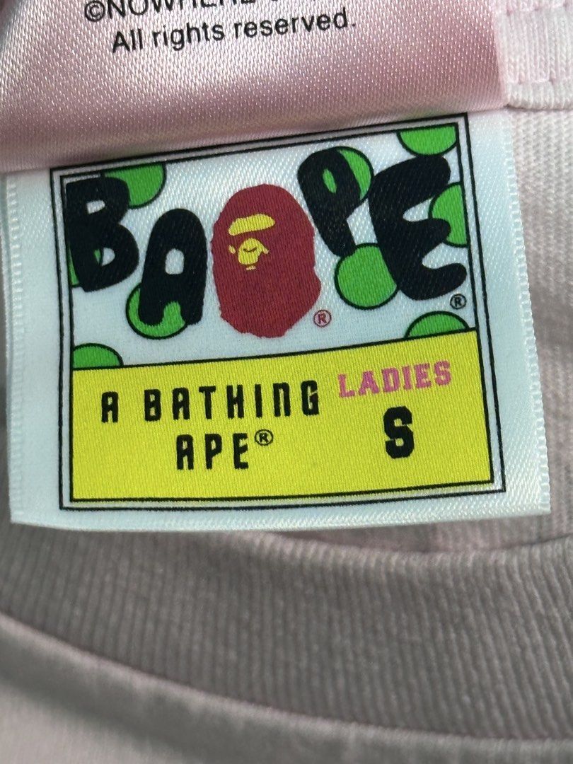 Bape Bighead X Pink Panther Tee (Category: Announcements) located in Cagayan de Oro. Submitted by _thriftcultureph (Listing ID 1469712601, Image 3). Description: Bape Bighead X Pink Panther Tee Guaranteed Authentic ( Money back if fake) Size small Ladies Excellent Condition No flaws.