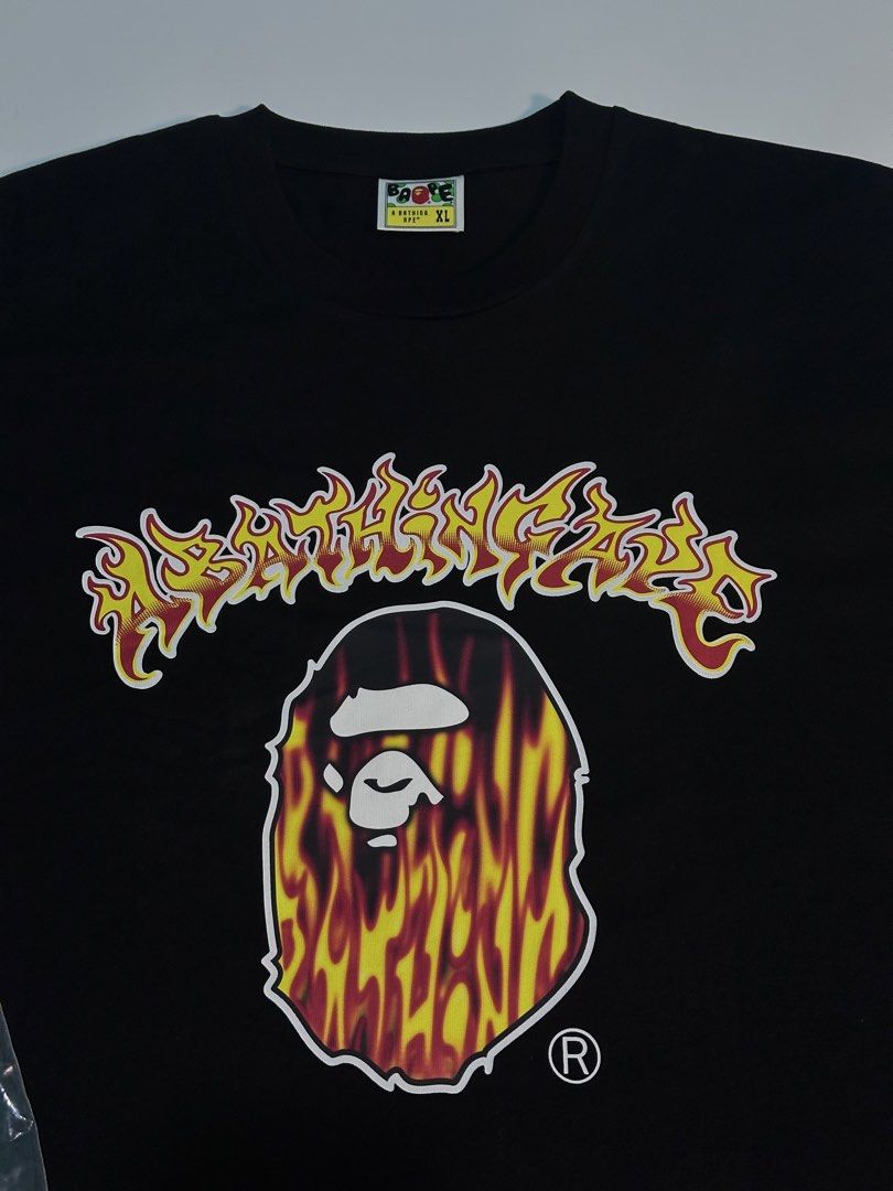 Bape mad Flame Head Tee (Category: Announcements) located in Cagayan de Oro. Submitted by _thriftcultureph (Listing ID 1469709665, Image 2). Description: Bape mad Flame Head Tee ( Relaxed Fit ) Guaranteed Authentic ( Money back if fake ) Size xl Brand New Condition/ Ziplock No flaws.