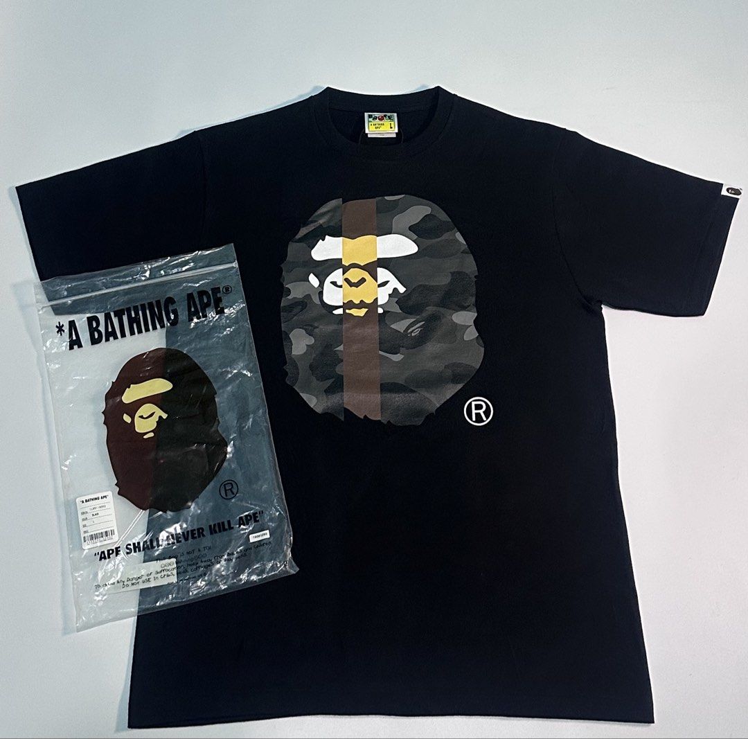 Bape Transform Gray Camo Tee (Category: Announcements) located in Cagayan de Oro. Submitted by _thriftcultureph (Listing ID 1469709978, Image 1). Description: Bape Transform Gray Camo Tee Guaranteed Authentic ( Money back If fake ) Size large Brand new Condition/Ziplock No flaws.