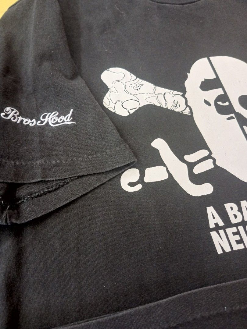 Bape x Neighborhood (Category: Announcements) located in General Santos City (Dadiangas). Submitted by heneralsantosthrift (Listing ID 1469598585, Image 3). Description: Fs ❗ Bape x Neighborhood off legit size L.