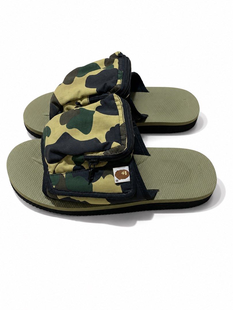 BAPE X SUICOKE SANDALS (Category: Shoe inserts & accessories) located in Manila. Submitted by mark_javar (Listing ID 1469677180, Image 2). Description: BAPE X SUICOKE SANDALS Size: UK 9 / EU 43 📦 Delivery Options: Lalamove J&T Express LBC 🤝 Meet-up available! 📩 Interested? Send me a DM for inquiries! First come, first served. 🔥.
