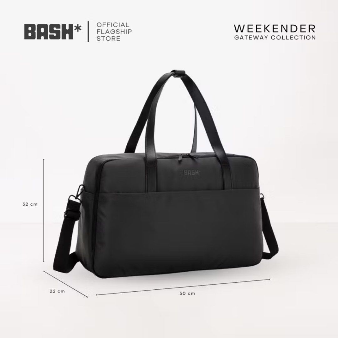 Bash Large Weekender Bag (Category: Tote Bags) located in General Trias. Submitted by revivalarchive (Listing ID 1469751765, Image 1). Description: - Bash Large Weekender Bag in Slate - Used once - Currently Sold Out - Originally Priced at ₱2,995 - Reason for selling: been sitting unused, so it is time to let go. - Send a message if you want actual photos :).