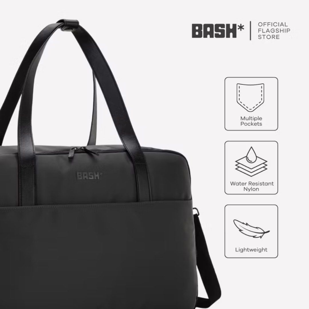 Bash Large Weekender Bag (Category: Tote Bags) located in General Trias. Submitted by revivalarchive (Listing ID 1469751765, Image 3). Description: - Bash Large Weekender Bag in Slate - Used once - Currently Sold Out - Originally Priced at ₱2,995 - Reason for selling: been sitting unused, so it is time to let go. - Send a message if you want actual photos :).
