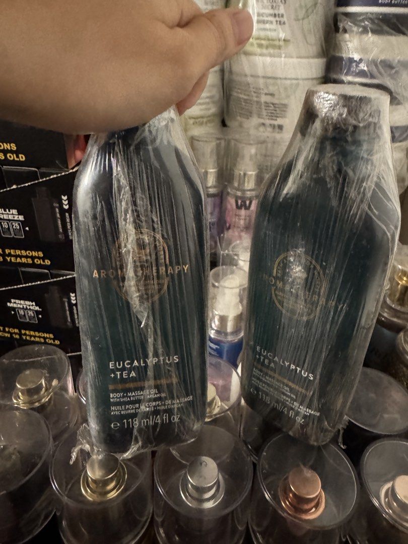 Bath & body works stress relief (Category: Body Care) located in Manila. Submitted by zappy21 (Listing ID 1469673799, Image 2). Description: 300 each Eucalyptus Spearmint.