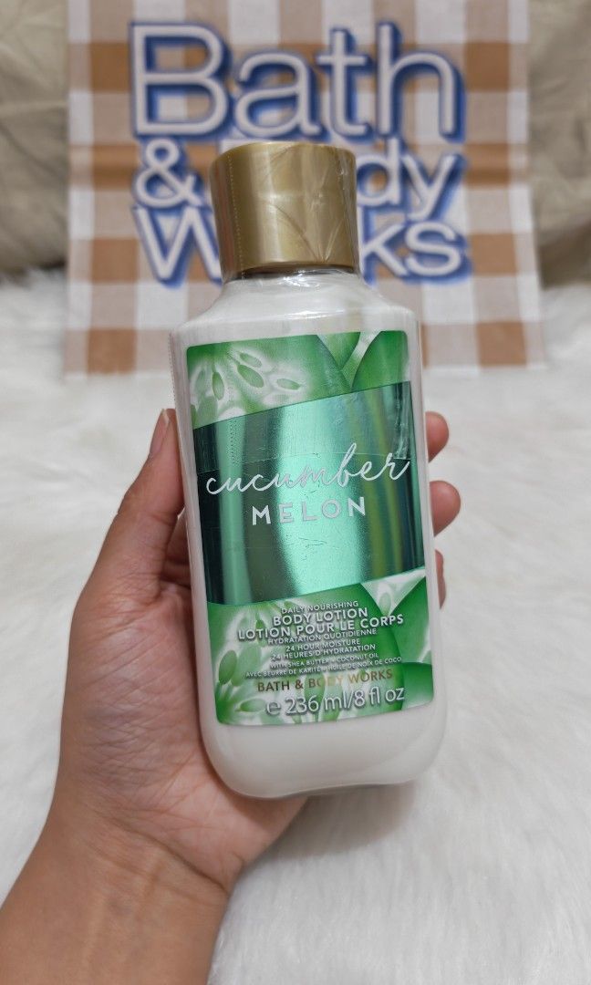Bath and Body Works Lotion 236mL (Category: Body Care) located in Mandaluyong City. Submitted by qakeyt39789 (Listing ID 1469582993, Image 1). Description: Bath and Body Works 🇨🇦 No paper bag PHP 480 each lotion, except: Dream Bright PHP 450 For orders, kindly send me a PM 💌 📍Mandaluyong City 📌Pick up and delivery. Gcash and COD accepted..