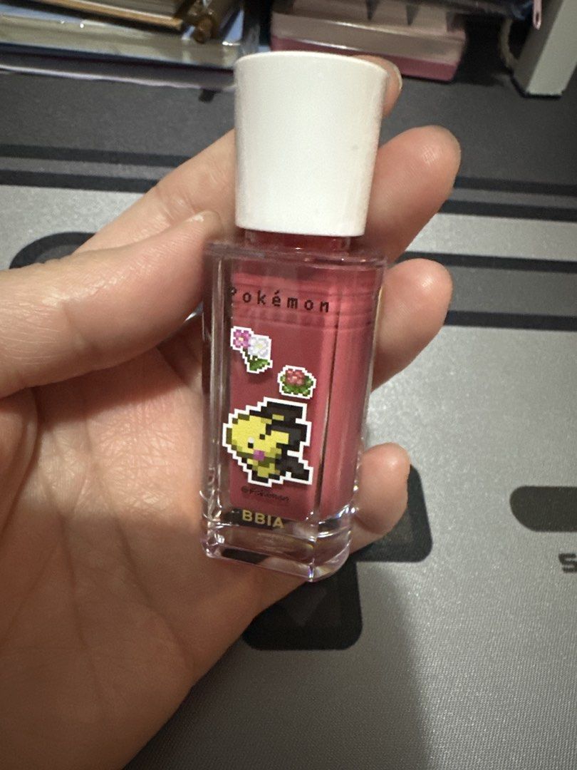 BBIA x Pokémon Water Over Glaze 02 Fig Syrup (Category: Makeup) located in Manila. Submitted by lunalux09 (Listing ID 1469718690, Image 1). Description: - Brand: BBIA - Item: Water Over Glaze Lip Tint - Shade: 02 Fig Syrup - Edition: Pokémon Collaboration with pixel art graphics - Finish: Glossy - Size: Full size with white cap - Condition: Brand new / Unused - Expiry Date: 2029.