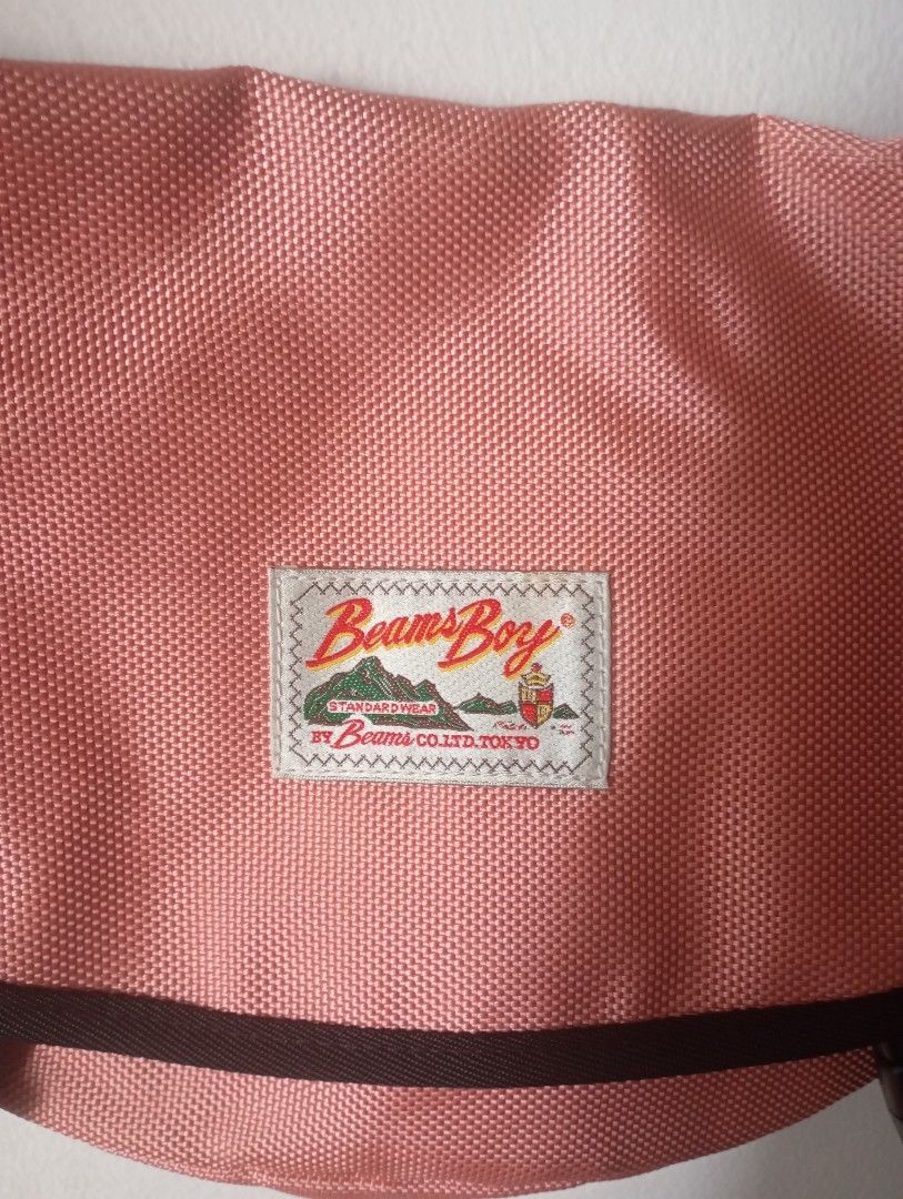 Beams boy japan sling (Category: Sling Bags) located in Las Pinas. Submitted by quick_deals_great_finds2 (Listing ID 1469579443, Image 2). Description: Original slightly used Good condition 10x8.