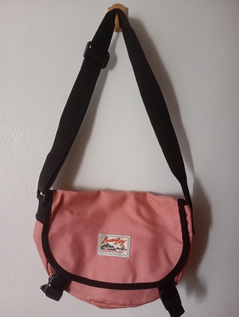 Beams boy japan sling (Category: Sling Bags) located in Las Pinas. Submitted by quick_deals_great_finds2 (Listing ID 1469579443, Image 1). Description: Original slightly used Good condition 10x8.