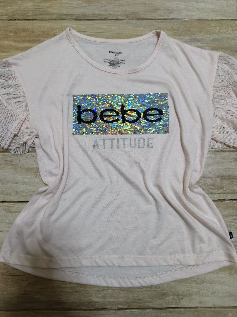 Bebe bling top (Category: Blouses) located in Siniloan. Submitted by talktotheroses (Listing ID 1469671542, Image 2). Description: no issue.