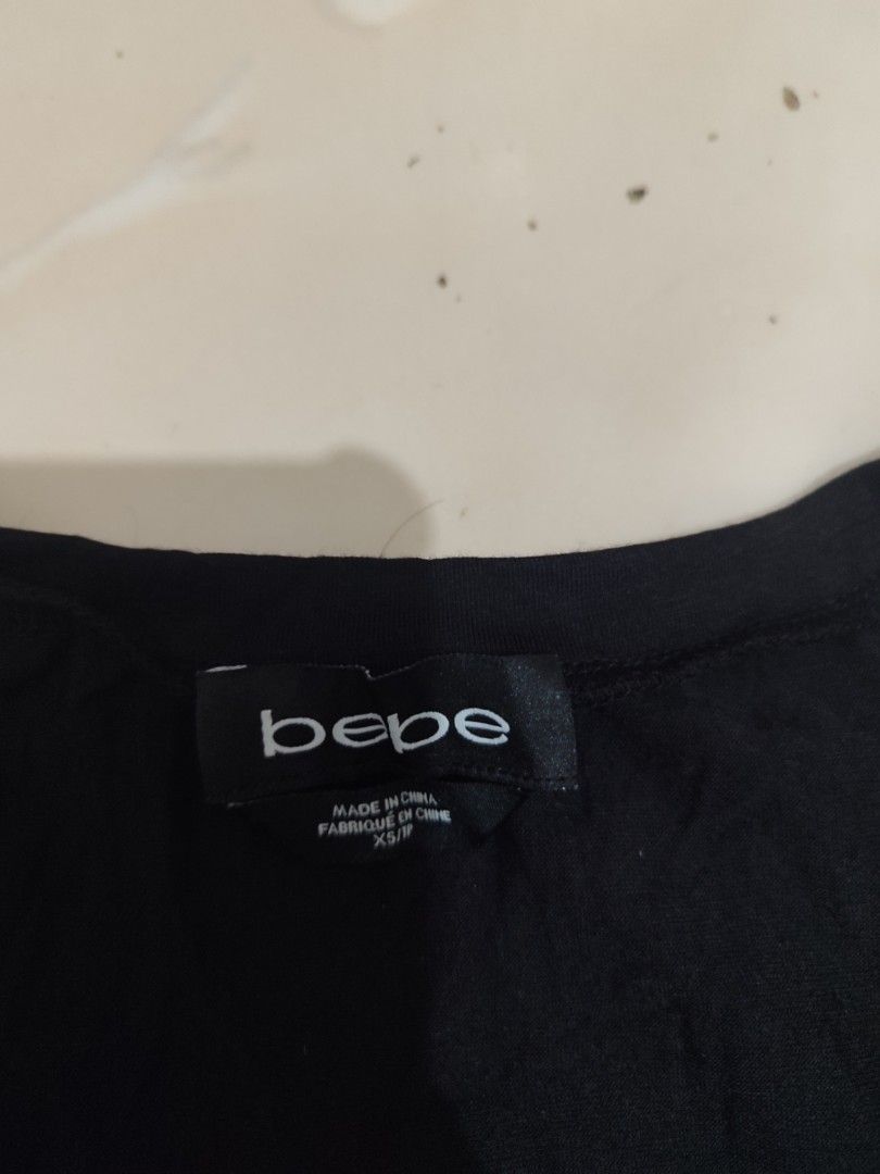 BEBE RHINESTONES (Category: Shirts) located in Pagadian. Submitted by miraculouspat (Listing ID 1469683117, Image 3). Description: L 23 W 15 AUTHENTIC 9.5/10 COLOR NO ISSUE.