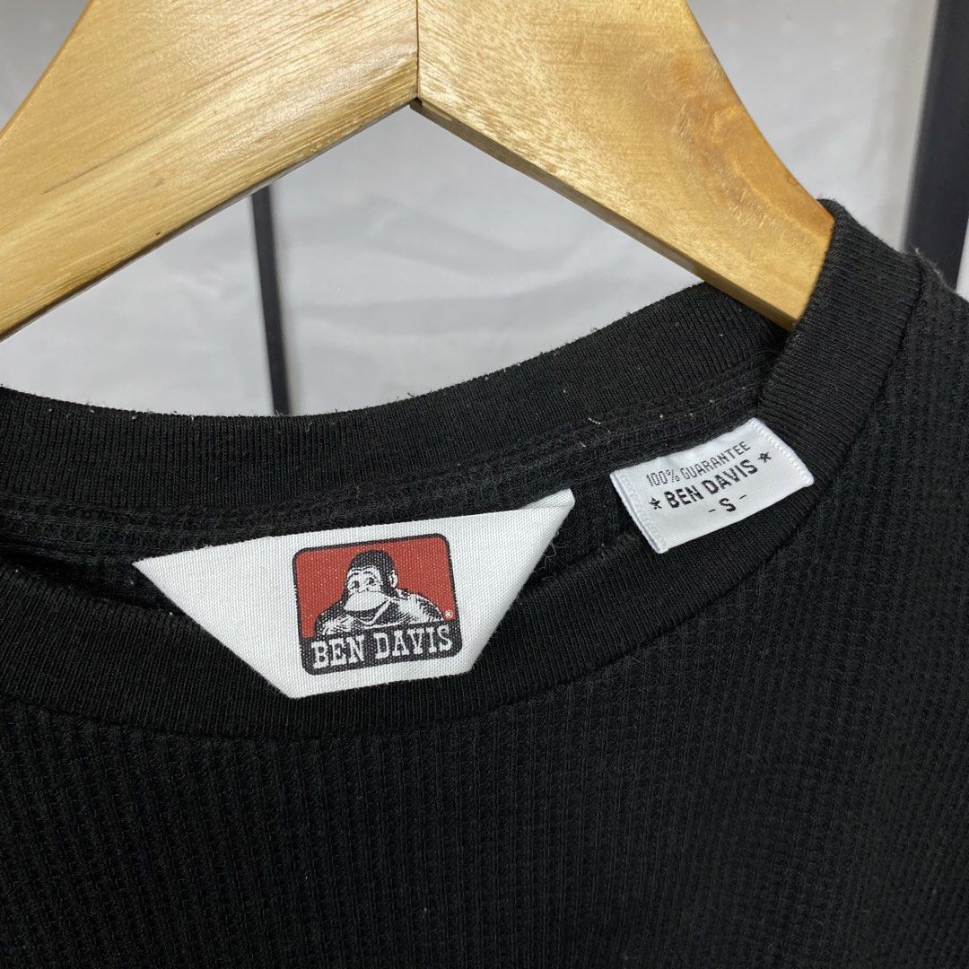 Ben Davis Waffle Knit Shirt (Category: Tshirts & Polo Shirts ) located in Cebu City. Submitted by cebuvntgvibes (Listing ID 1469601789, Image 3). Description: 18W x 28L (S-M) . Excellent condition. Nice slim fit. Tight neckline. No issue. . Mine ₱1,000+sf.