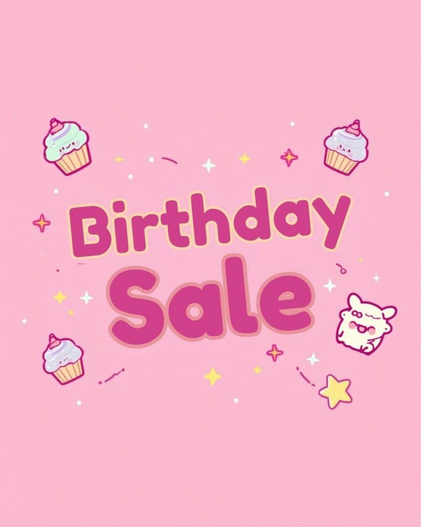 Birthday Sale on Blue App (Category: Announcements) located in Taytay. Submitted by kyo.mono (Listing ID 1469665520, Image 1). Description: Posting Sale items on Blue app🎉😊 Check 2nd photo for my profile page Don't forget to add me up😁.