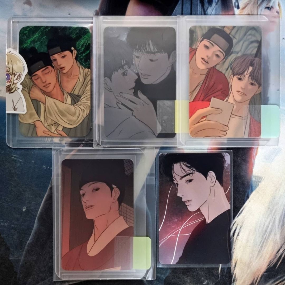 [BL] Haunted by Desire - PC Set (Category: K-Wave Merchandise) located in Cavite. Submitted by katwuhoo (Listing ID 1469653829, Image 1). Description: Set only: ■ x3 SP: Couple 1, 2 (Marchen) & 3 ■ x2 Normal: Cp 1 Top, Cp 3 Top ■ x1 Free SP: Cp 2 (Marchen); with visible dent - see 2nd pic Everything is from the official HBD RPC pack except for couple 2, which is from the Marchen collection. Hard to find. Price breakdown: ■ SP: P150 ea ■ Normal: P