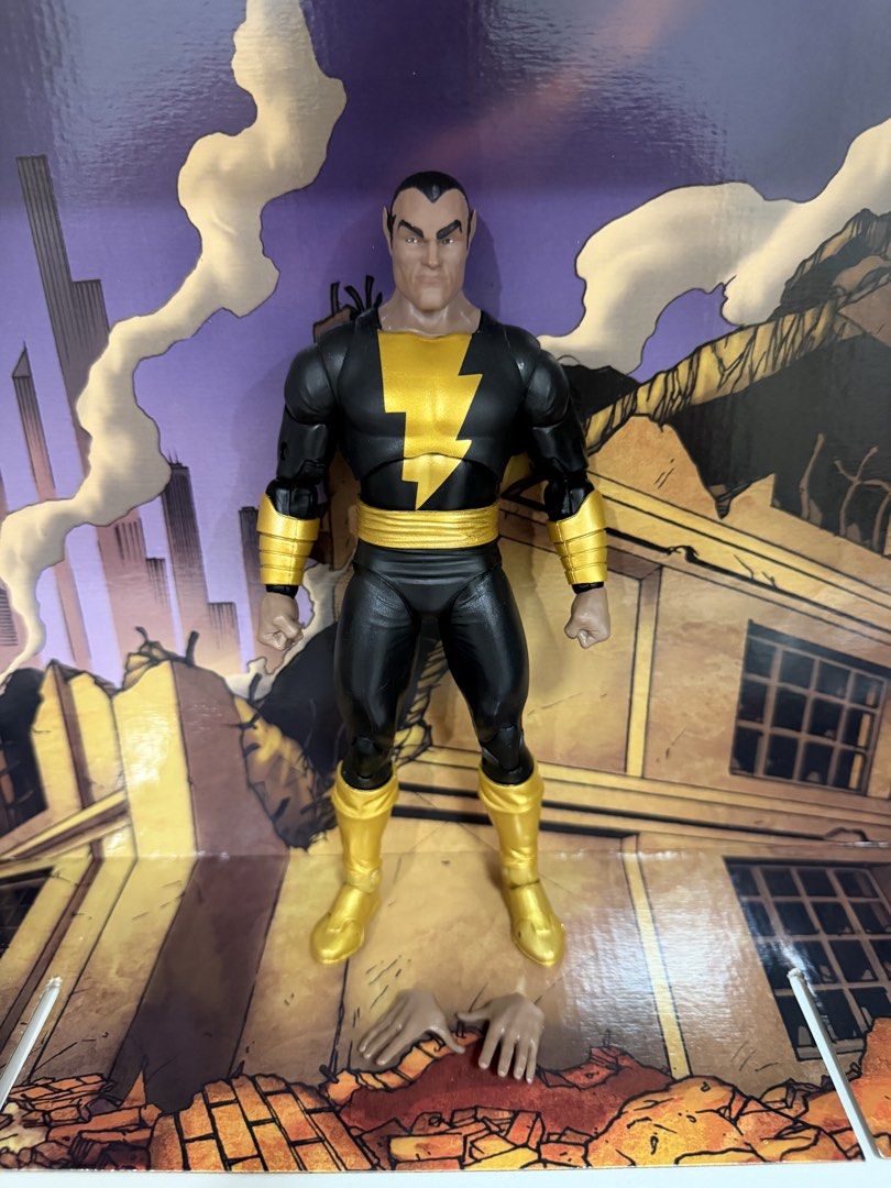 Black Adam Mcfarlane Toys DC Multiverse (Category: Figurines & Statues) located in Butuan. Submitted by waynecollects (Listing ID 1469743642, Image 1). Description: ‼️ MINDANAO ‼️ Good condition Complete accessories Displayed only .