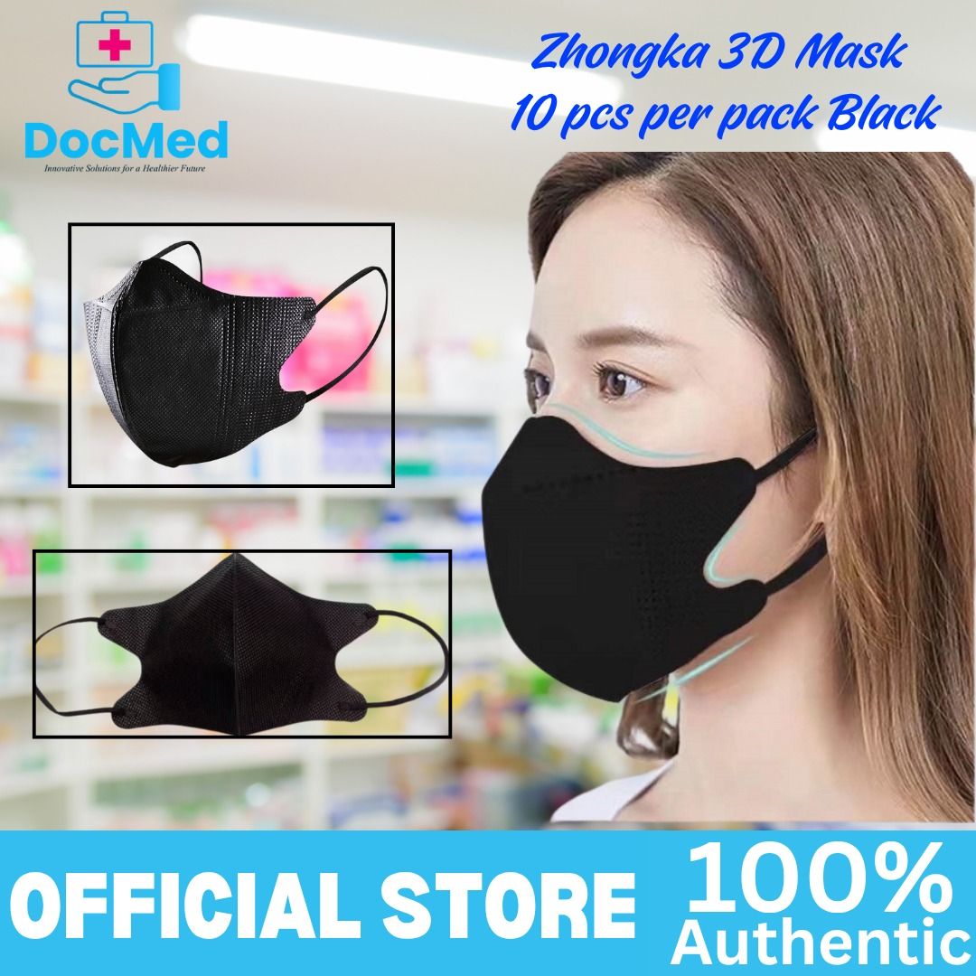 BLACK KOREAN 3D MASK 10 PCS PER PACK (Category: Medical Supplies & Tools) located in Quezon City. Submitted by dxs_zyra (Listing ID 1469592221, Image 3). Description: .