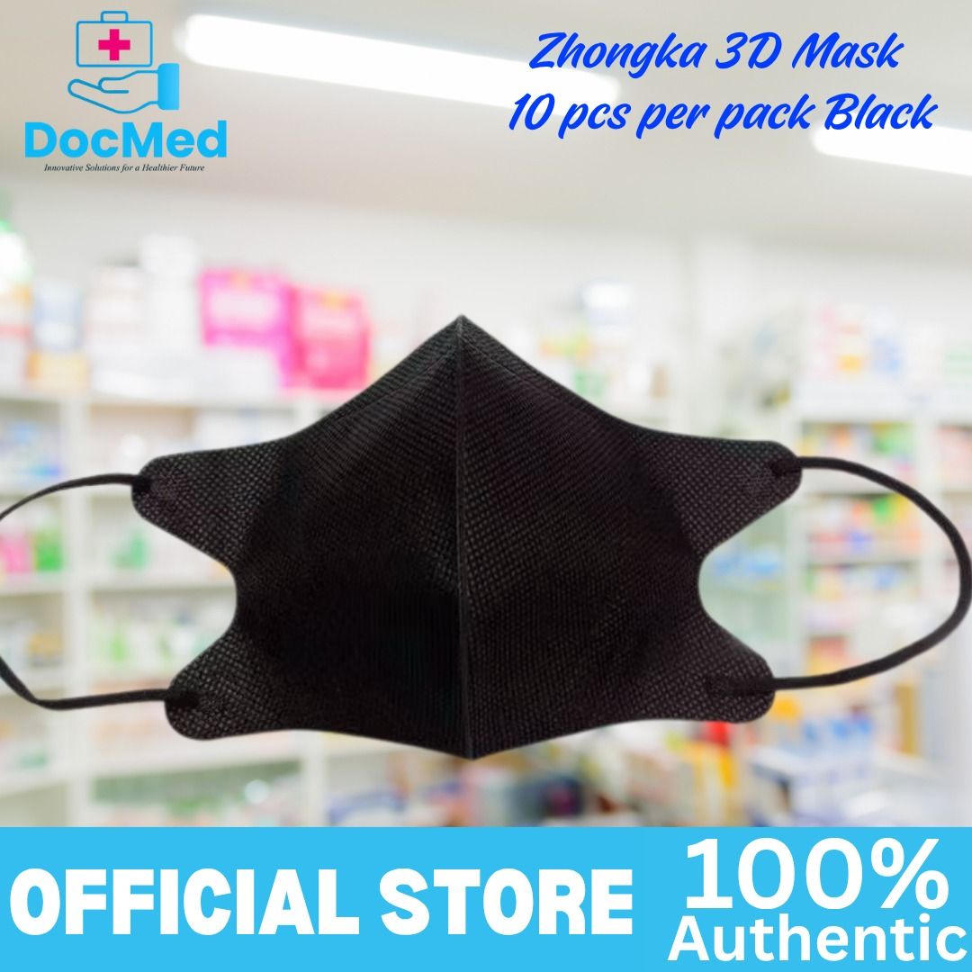 BLACK KOREAN 3D MASK 10 PCS PER PACK (Category: Medical Supplies & Tools) located in Quezon City. Submitted by dxs_zyra (Listing ID 1469592221, Image 2). Description: .