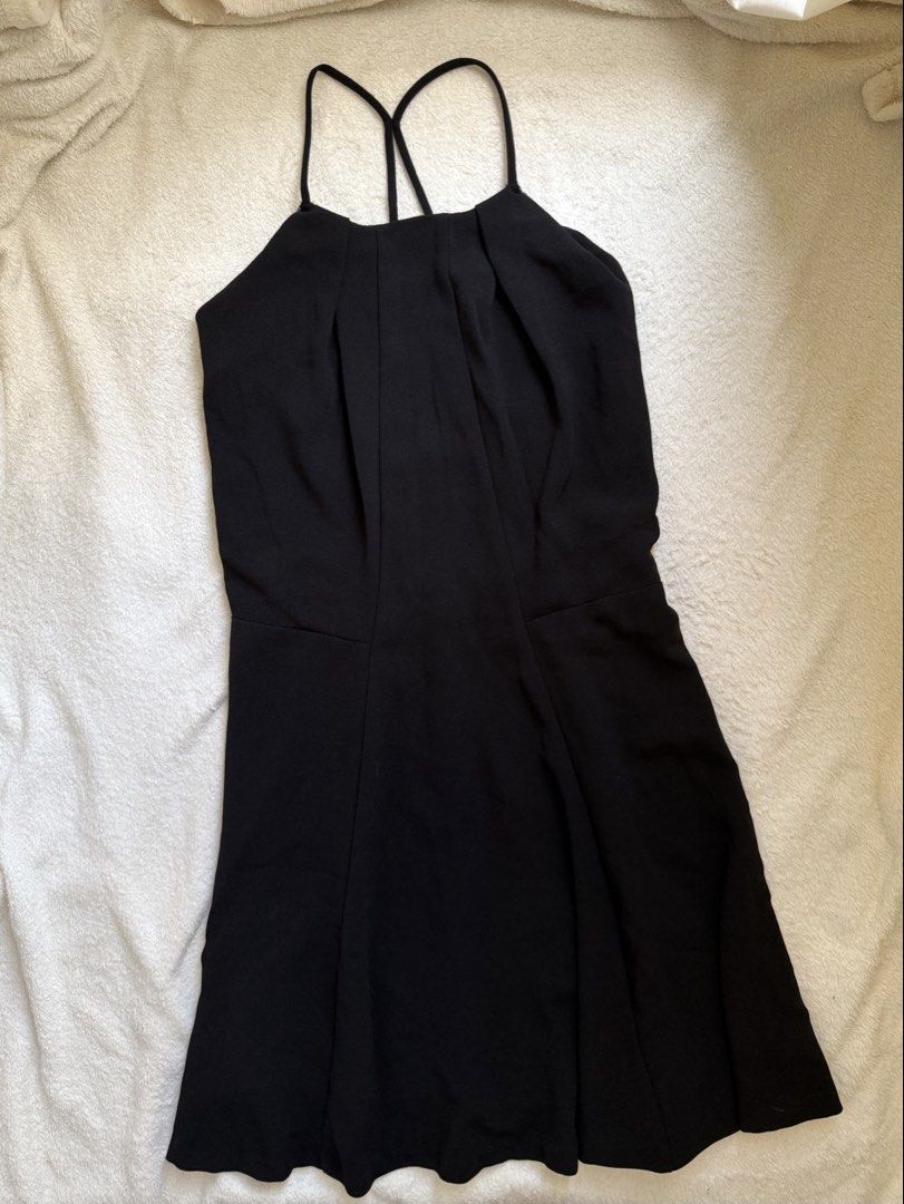Black Mini Laced Dress (Zara) (Category: Dresses) located in Mandaue City. Submitted by meh.soh (Listing ID 1469640453, Image 1). Description: Size: xs on tag but best fit Small Never been worn Has a sexy back with lace Mode of Payment: Gcash Delivery: Maxim(within Cebu) j&t(outside Cebu (sf/df shouldered by buyer).