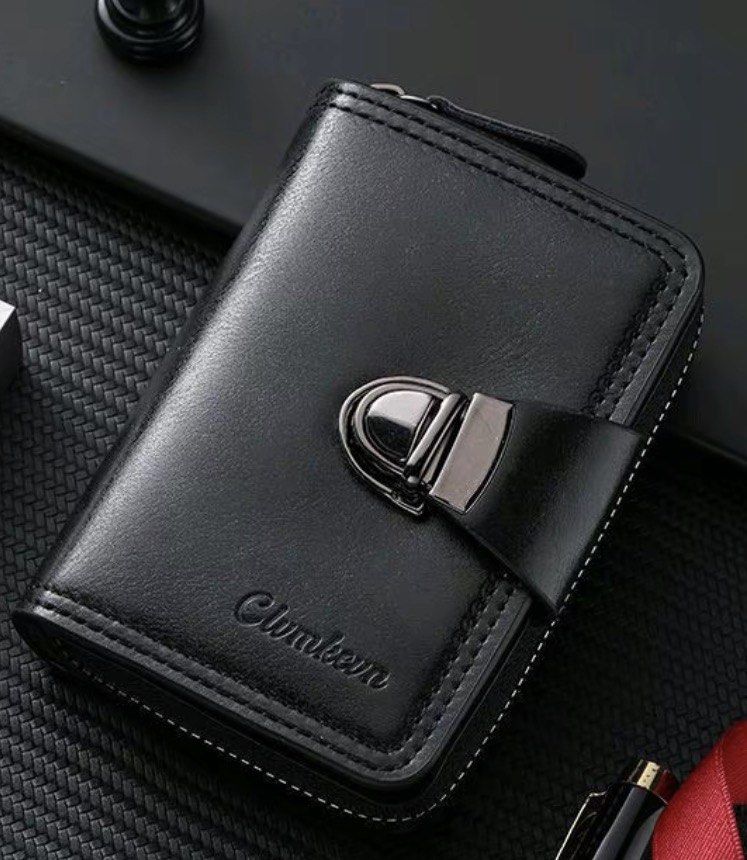 Black or brown leather wallet per pc (Category: Wallets & Card holders) located in Manila. Submitted by vintageaccessories (Listing ID 1469590101, Image 3). Description: .