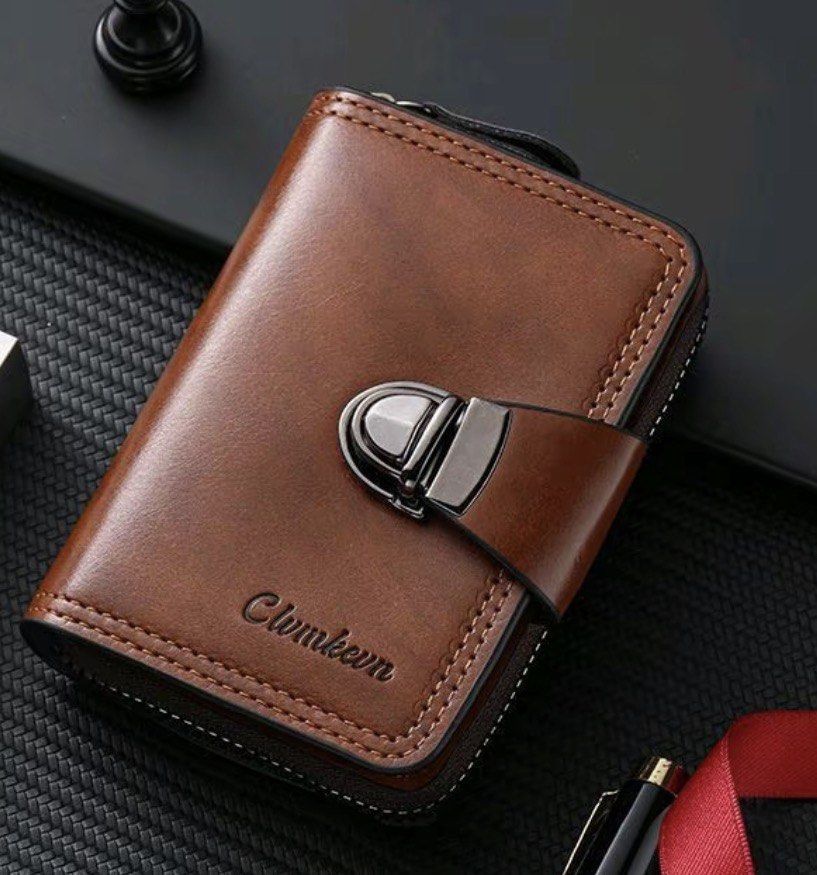 Black or brown leather wallet per pc (Category: Wallets & Card holders) located in Manila. Submitted by vintageaccessories (Listing ID 1469590101, Image 2). Description: .