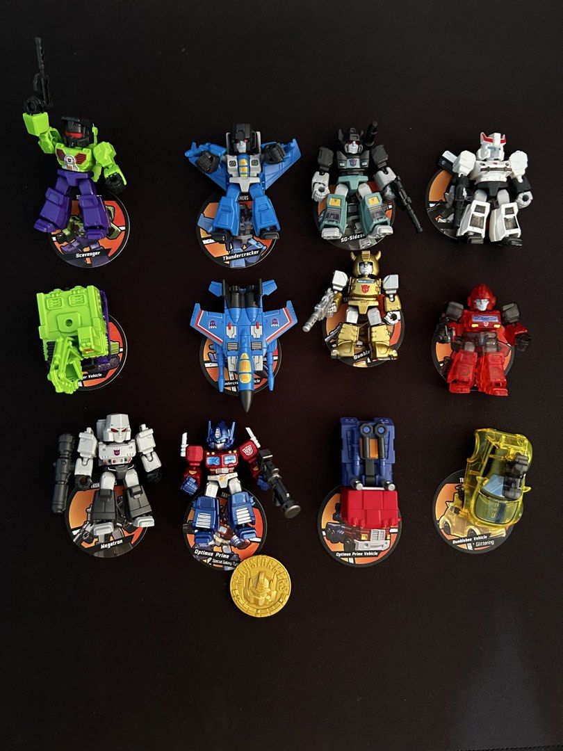Blokees Transformers (Category: Action & Battle Toys) located in Quezon City. Submitted by jhokobe (Listing ID 1469756214, Image 1). Description: Quitting Sale Selling as bundle (Php 3.5k) **DV01 — Shattered Alliance** **Special Galaxy Type Optimus Prime** Megatron Thundercracker Prowl Scavenger Brilliant Bumblebee Glittering Ironhide Shattered Glass Sideswipe Optimus Prime Vehicle Thundercracker Vehicle Scavenger Vehicle Glittering Bumblebee Veh