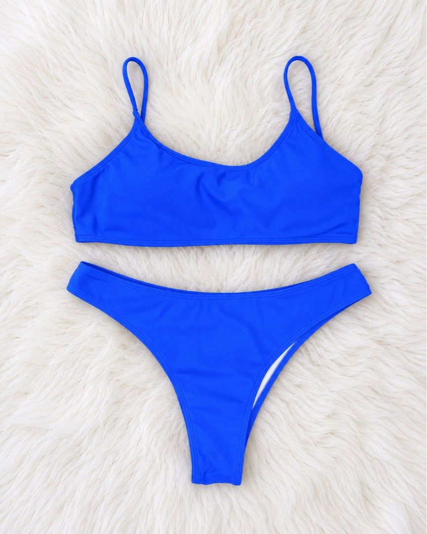 Blue Bikini (Category: Bikinis & Swimsuits) located in Bulacan. Submitted by ptrciantnio (Listing ID 1469673180, Image 1). Description: Size; Medium Condition; Used Once Never ako naguulit and very clean sa gamit mga sis! Need space lang for new ones. Very loved!.