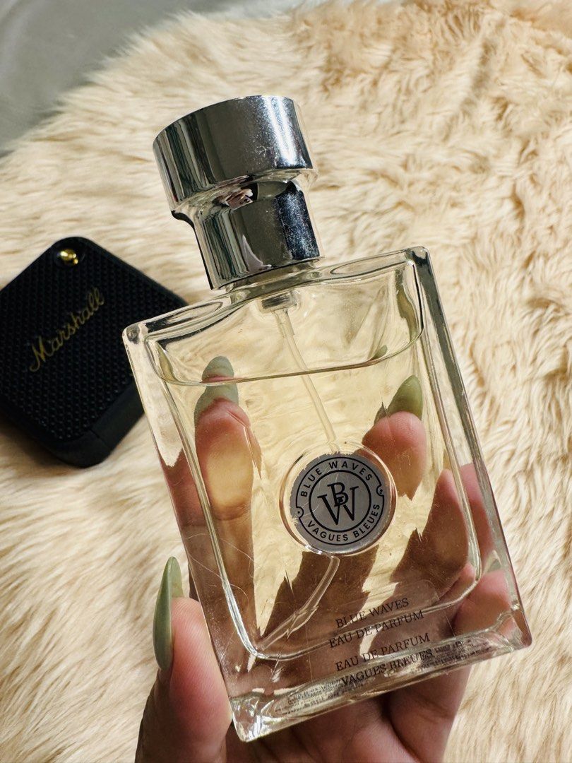 Blue Waves Eau de Parfum (Category: Fragrance & Deodorants) located in Taguig. Submitted by petiteph (Listing ID 1469633585, Image 2). Description: - Brand: Blue Waves for Men - Type: Eau de Parfum (EDP) - full bottle | 50ml | no box - Notes: Great everyday scent, fresh and wearable.