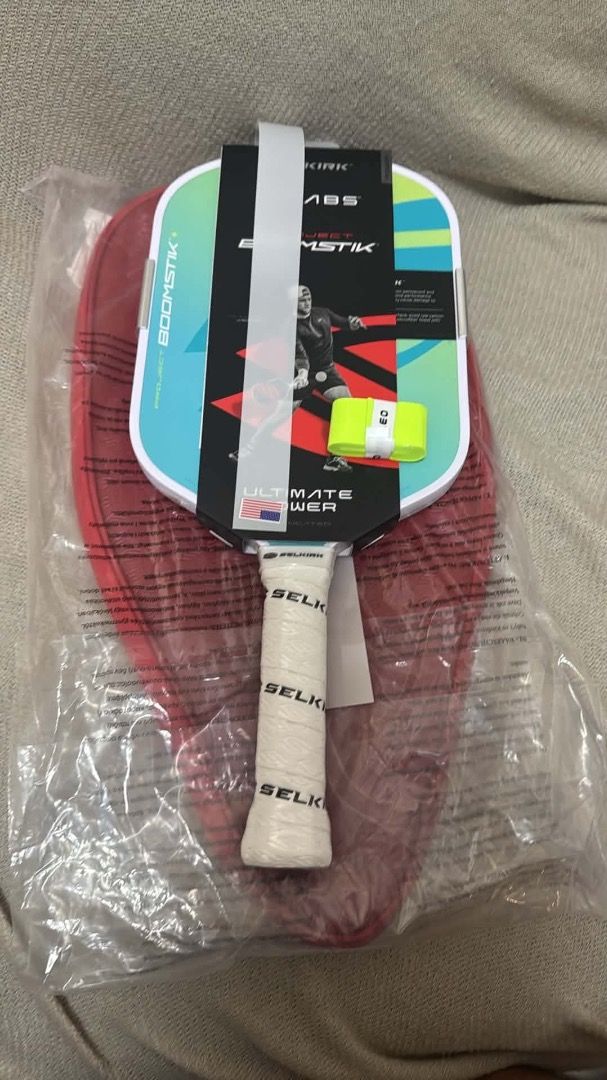 Boomstik Calypso Paddle (Category: Other Sports Equipment and Supplies) located in Balagtas. Submitted by pitsgarments (Listing ID 1469613497, Image 1). Description: With leather case overgrip edge tape.