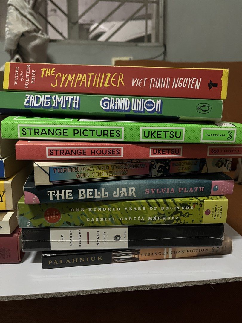 Brand New and Pre-Loved Books (Category: Storybooks) located in Paranaque City. Submitted by boldlion_fdfcd1 (Listing ID 1469692773, Image 3). Description: Decluttering/Moving Out Book Sale More pictures upon request; All good condition Most are just collecting dust + I got an e-reader. All original copies from NBS/Fully Booked Slightly Negotiable for bulk buyers MOP: Gcash, Maribank, BPI, BDO Location: Paranaque Shipping: Same day delivery, J&T,