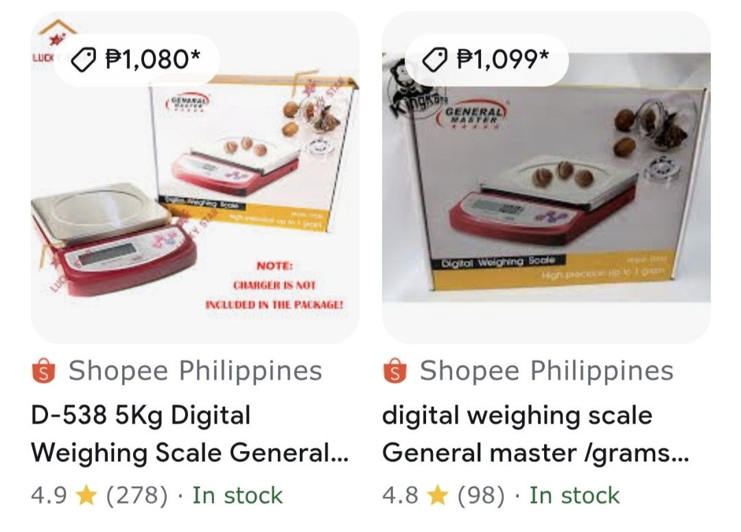BRAND NEW DIGITAL WEIGHING SCALE GENERAL MASTER (Category: Health Monitors & Weighing Scales) located in Navotas City. Submitted by kris.thrift.style (Listing ID 1469677075, Image 2). Description: BRAND NEW WEIGHING SCALE.