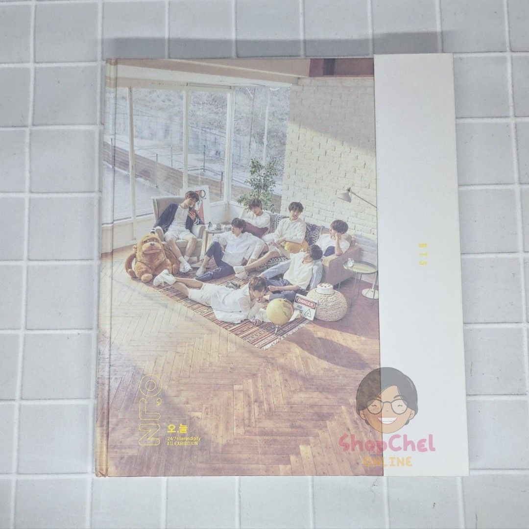BTS ONZ Exhibition Book (Category: K-Wave Merchandise) located in Cainta. Submitted by shopchelonline (Listing ID 1469717412, Image 1). Description: BTS ONZ Exhibition Book 🛒1,200.00each(all in)+lsf 70%DP - NEW BUYER 50%DP - OLD BUYER RB: 15 DAYS AFTER DP; NETA 💎Pre-order -NO RUSH SHIPPING 💎Korea Pasabuy - NORMAL ETA 💎Colors may vary due to lighting. 💎Availability and price may vary 💎The outer case/box is simply for protecting goods. (Damag