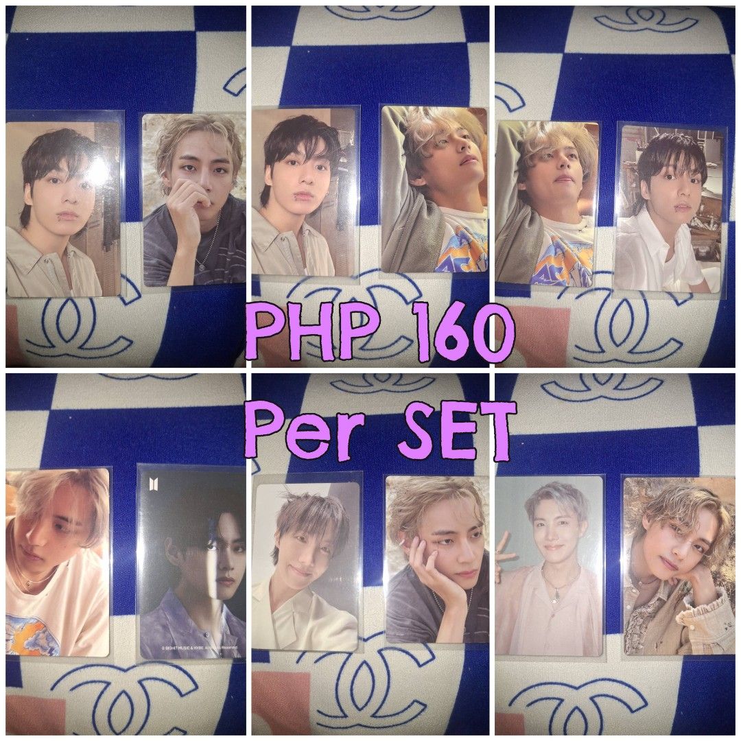 BTS Photocards Set (Category: K-Wave Merchandise) located in Quezon City. Submitted by swiftwhale.8605be (Listing ID 1469683709, Image 1). Description: Decluttering assorted BTS PC items. Own collection Can send codition Onhand/Ready to ship/ X to sensi MOP: GCASH/BPI/Maribank MOD: Lalamove/JnT/ LBC DOP: PAYO Location: Quezon City Feel free to DM me..