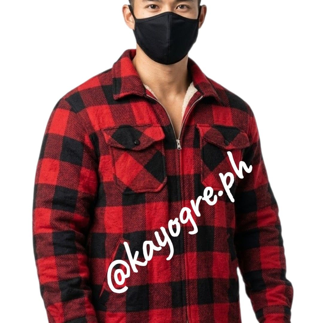 Buffalo Plaid Sherpa Lined Flannel Jacket | Winter Jacket (Category: Coats, Jackets and Outerwear) located in Makati City. Submitted by kayogre.ph (Listing ID 1469652431, Image 1). Description: TAYO PO, PINAKA-LOWEST AT THE MARKET! 💯 If natataasan po kayo sa PRESYO ko. Open po ang "MAKE OFFER" button ko. Kayo po mag-dedecide, ng PRESYO niyo. MABILISAN lang po ako magbenta. (all items, are sale on rush! 💨) 🚛 FAST & FREE SHIPPING on most items! 