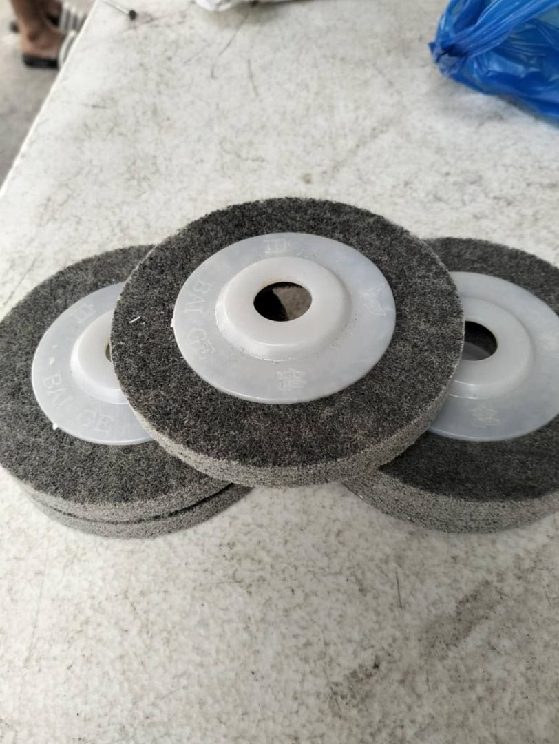Buffing disc white Specs:4" (Category: Everything Else Others) located in Manila. Submitted by 09171479278_elsie. (Listing ID 1469639349, Image 2). Description: Buffing disc white Specs:4".