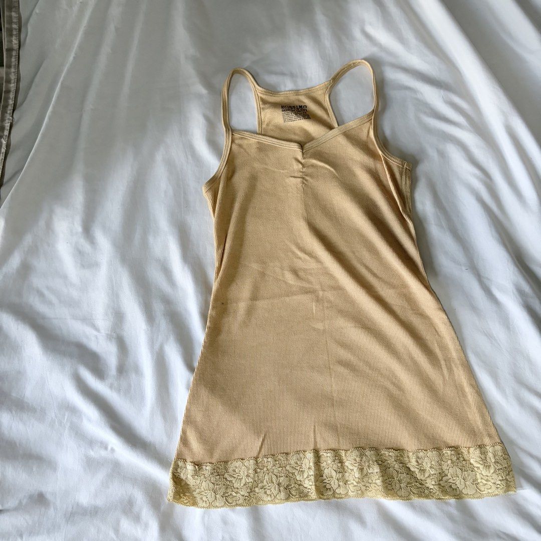 BUNDLE: 3 Basic Tank Tops (Category: Sleeveless) located in Quezon City. Submitted by angelajuliet__ (Listing ID 1469620481, Image 1). Description: - 35 each if per item - Bundle of 3 versatile women's tank tops - Size: Small - Includes: Beige Mossimo ribbed racerback, blue Old Navy lace-trim cami, and dark grey athletic tank - Great for layering or solo wear on warm days - Condition: Excellent basics - DM for fast transaction and shipping option