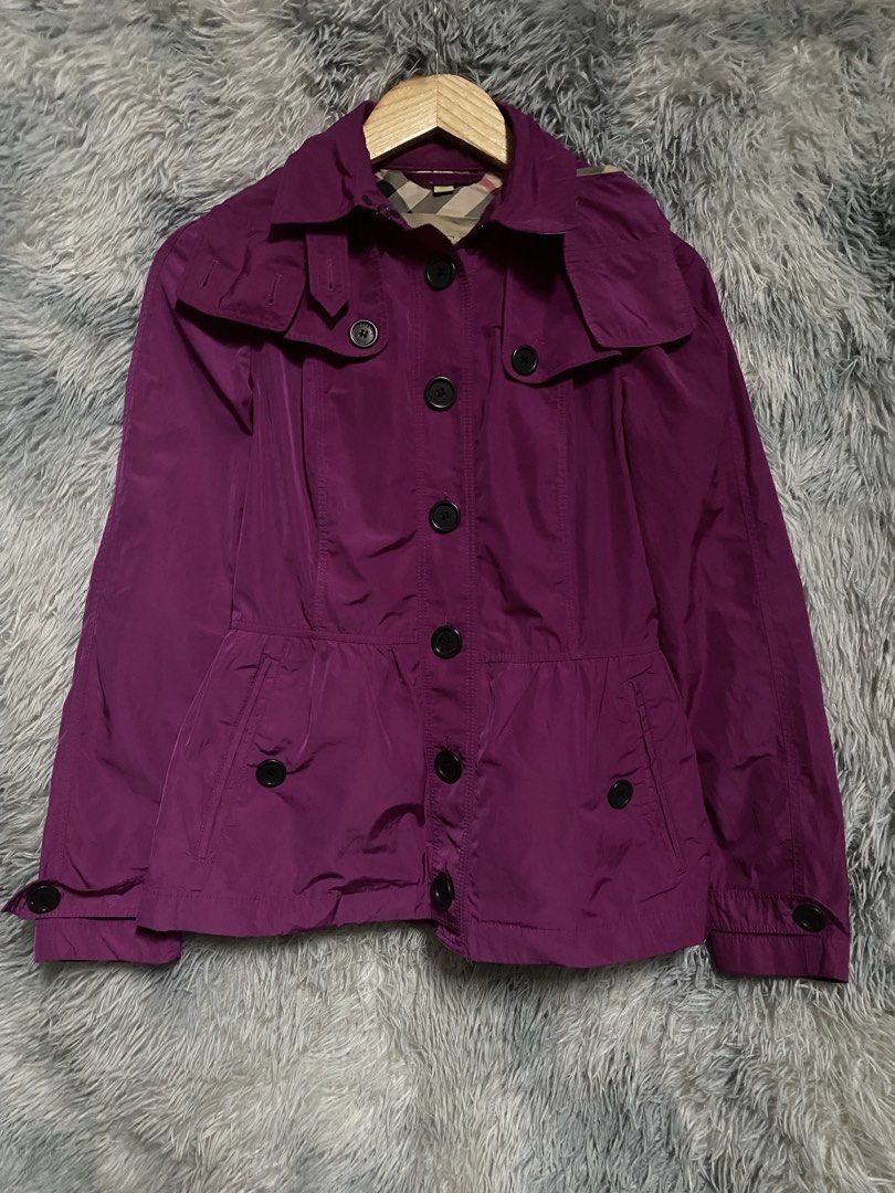 BURBERRY BRIT COAT WITH HOOD (Category: Coats, Jackets and Outerwear) located in Cavite. Submitted by sammie_jhane (Listing ID 1469615954, Image 1). Description: BURBERRY BRIT COAT WITH HOOD COMPLETE TAGS GOOD CONDITION 🏷️979 FREE SHIPPING DIMES WIDTH 17 LENGTH 25.5 DASMARIÑAS CAVITE LOC.