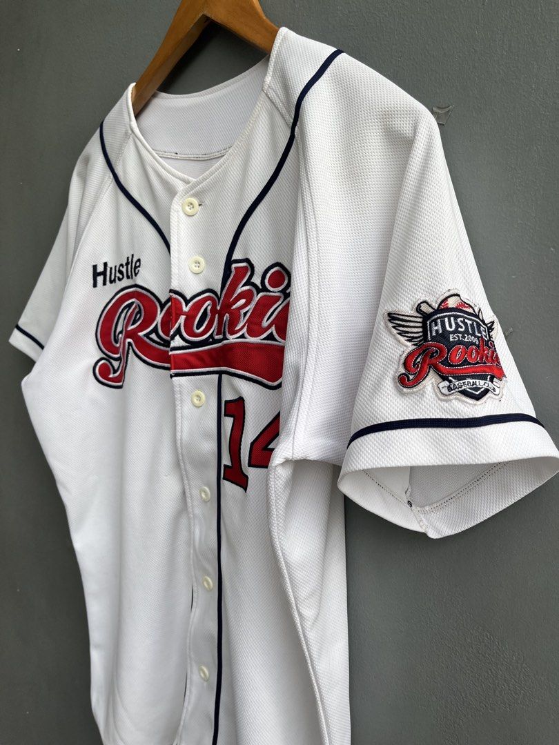Button Down Baseball Jersey (Category: Tshirts & Polo Shirts ) located in Balamban. Submitted by just_findss (Listing ID 1469678282, Image 2). Description: Button Down Baseball Jersey Very Excellent Condition M on tag Dimes 23W / 29 Front Length 31 Back Length Color Reate 10/10 NO ISSUE.