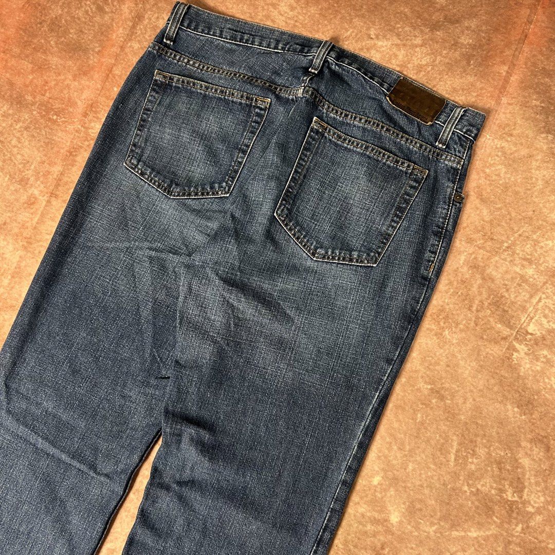 CALVIN KLEIN BOOTCUT JEANS (Category: Activewear) located in Dasmarinas. Submitted by 2slickdeals_ (Listing ID 1469744868, Image 3). Description: SIZE 34 ON TAG 34 WAIST 12 THIGH 42 LENGTH 9.5 HEM ISSUE: MINOR DOT STAIN J&T / LALAMOVE / PICK UP!.