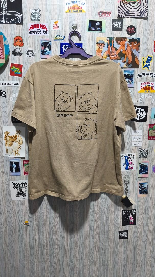 Care Bears x Arnold Palmer (Category: Tshirts & Polo Shirts ) located in Davao. Submitted by thethriftproject082 (Listing ID 1469749497, Image 1). Description: Care Bears x Arnold Palmer 📍𝐌𝐈𝐍𝐄: 380 📍𝐒𝐈𝐙𝐄 𝐎𝐍 𝐓𝐀𝐆: L 📍𝐃𝐈𝐌𝐄𝐒: 22 x 25.5.