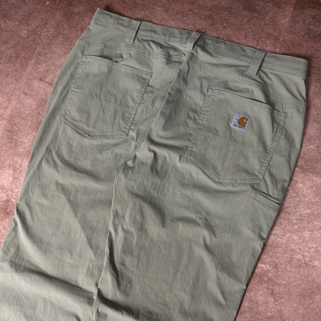 CARHARTT FORCE RELAXED FIT RIPSTOP 5 POCKET WORKPANT (Category: Activewear) located in Dasmarinas. Submitted by 2slickdeals_ (Listing ID 1469745594, Image 2). Description: SIZE 36x32 ON TAG 36 WAIST 12 THIGH 42 LENGTH 7.5 HEM NO ISSUE. J&T / LALAMOVE / PICK UP!.
