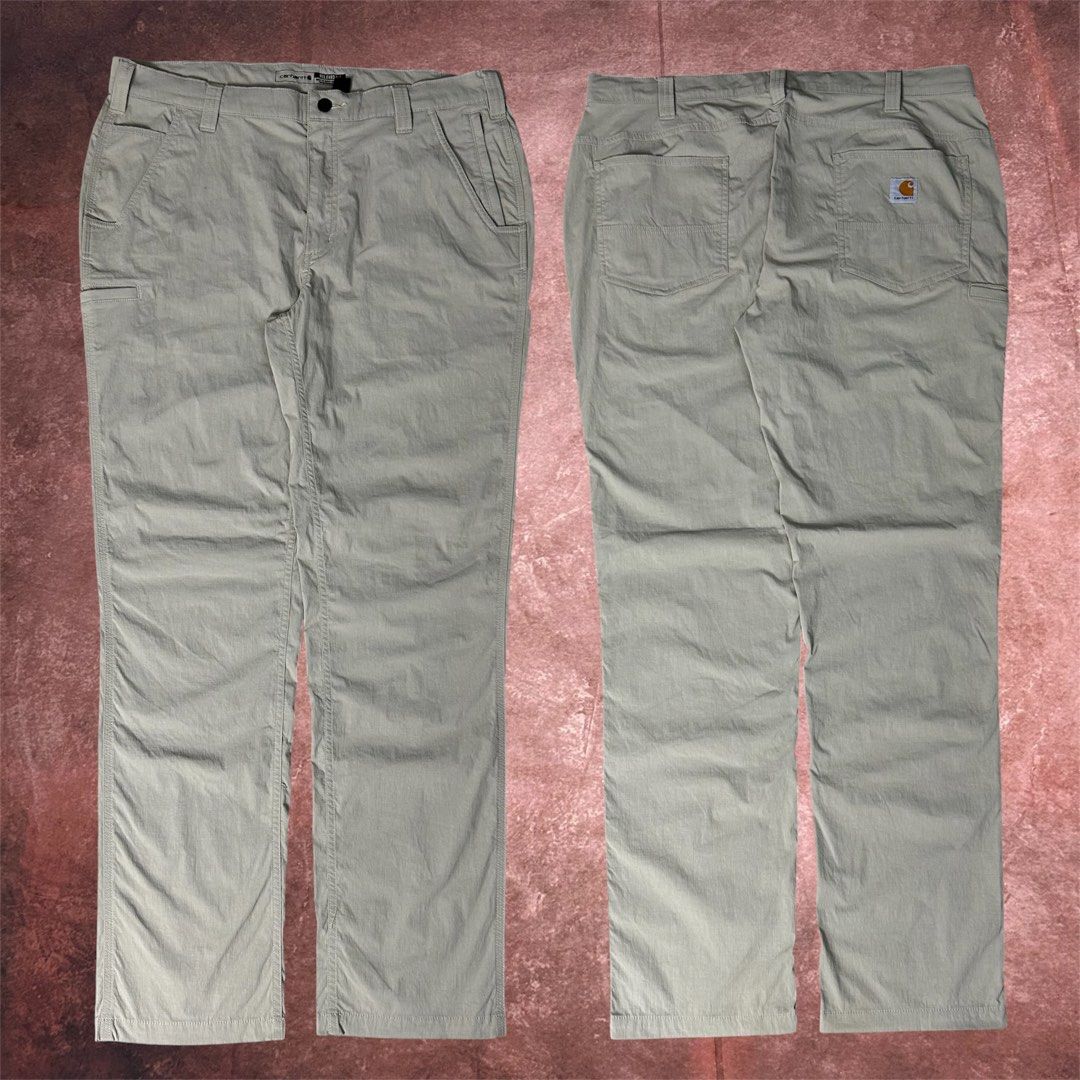CARHARTT FORCE RELAXED FIT RIPSTOP 5 POCKET WORKPANT (Category: Activewear) located in Dasmarinas. Submitted by 2slickdeals_ (Listing ID 1469745594, Image 1). Description: SIZE 36x32 ON TAG 36 WAIST 12 THIGH 42 LENGTH 7.5 HEM NO ISSUE. J&T / LALAMOVE / PICK UP!.