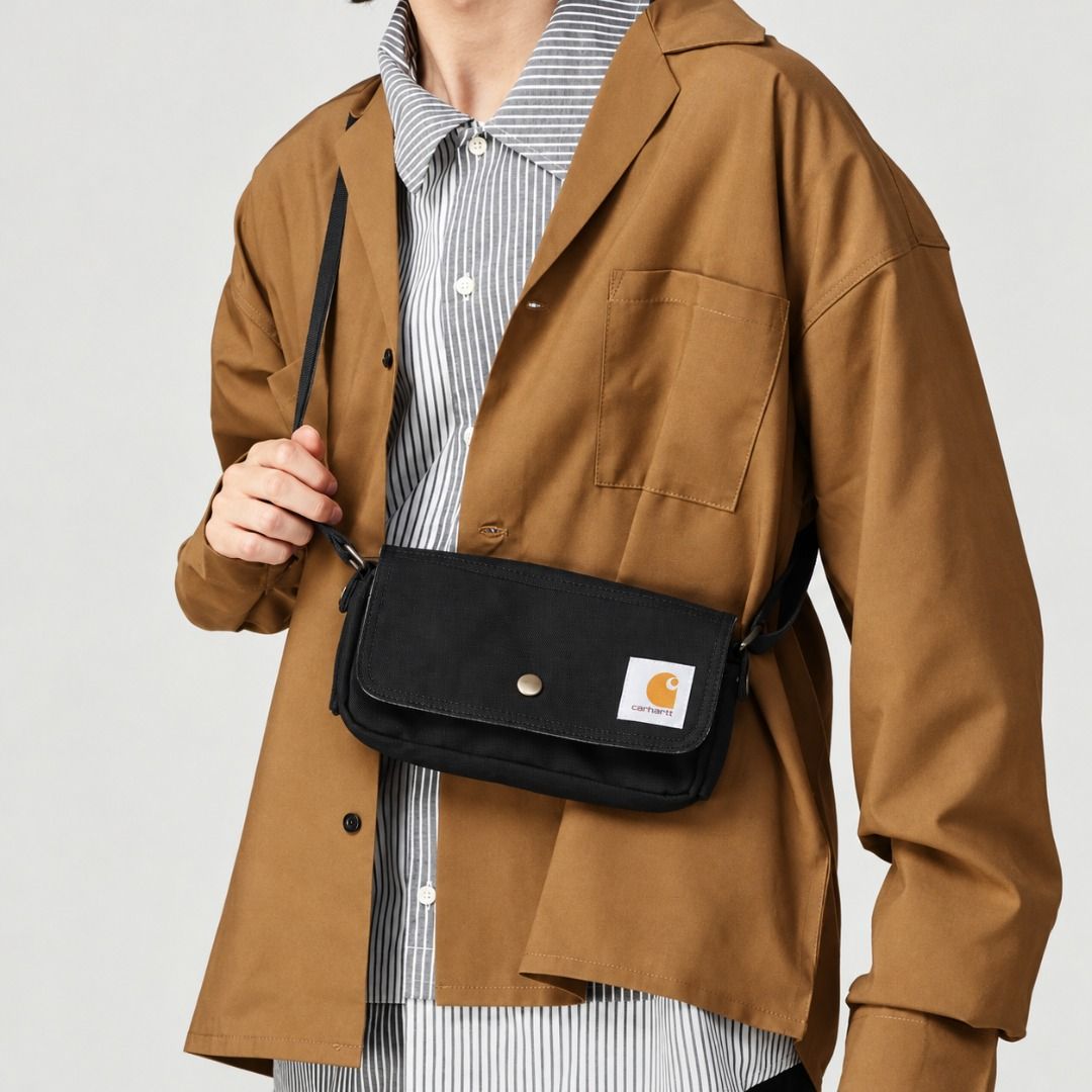 Carhartt Horizontal Crossbody Bag - Black (Category: Sling Bags) located in Davao. Submitted by alasthrifts (Listing ID 1469702906, Image 1). Description: Carhartt Horizontal Crossbody Bag - Black 🇺🇸 Direct from USA - 100% Authentic & Brand New AVAILABLE COLOR/S: BROWN & BLACK DM TO INQUIRE .