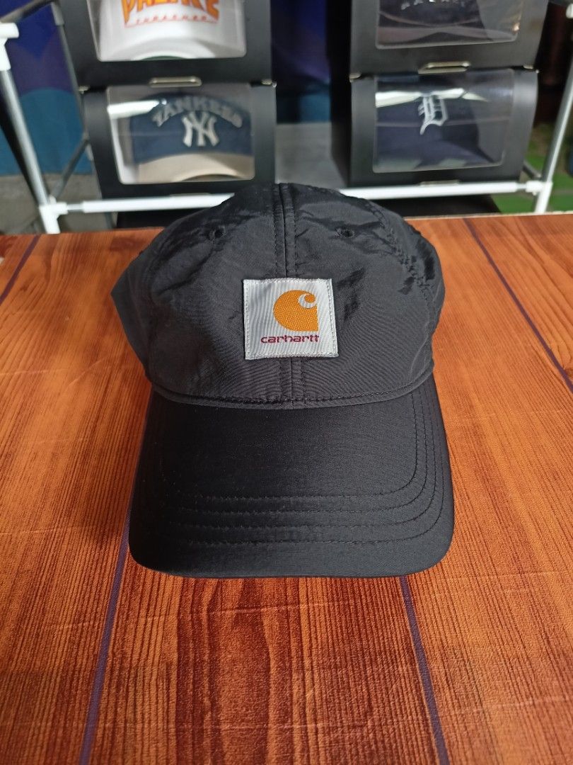Carhartt Square Label 6 Panel Cap (Category: Caps & Hats) located in Abucay. Submitted by vcc.plug (Listing ID 1469605951, Image 1). Description: Still excellent • No hidden flaws Washed and ready to wear OSFA • Adult size.