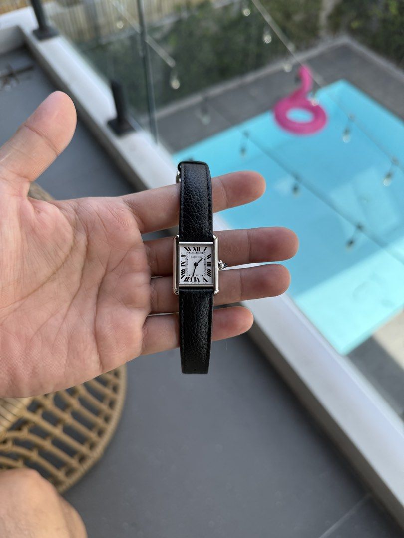 Cartier Must Tank Small 2025 Quartz (Category: Luxury Watches) located in Manila. Submitted by jlsluxuryfinds (Listing ID 1469657853, Image 1). Description: Cartier Must Tank Small 2025 Quartz WSTA0110 Complete with authentication ₱190,000 .
